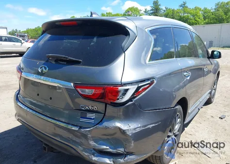 2016 Infiniti Qx60 from USA, damaged, VIN 5N1AL0MM0GC531065